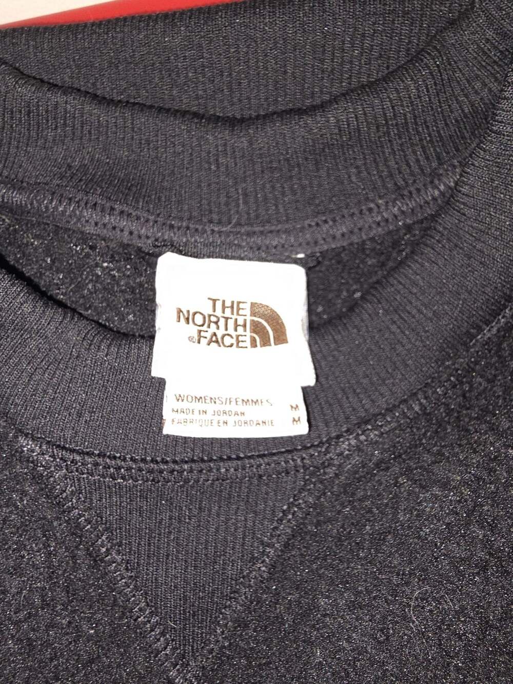 The North Face Black Sherpa Fleece Sweatshirt